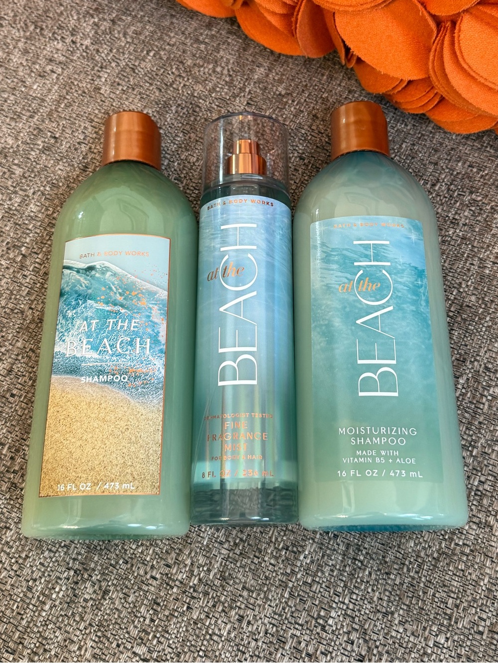 NWT Bath&Body Works Full Size 3PC At The Beach Bundle